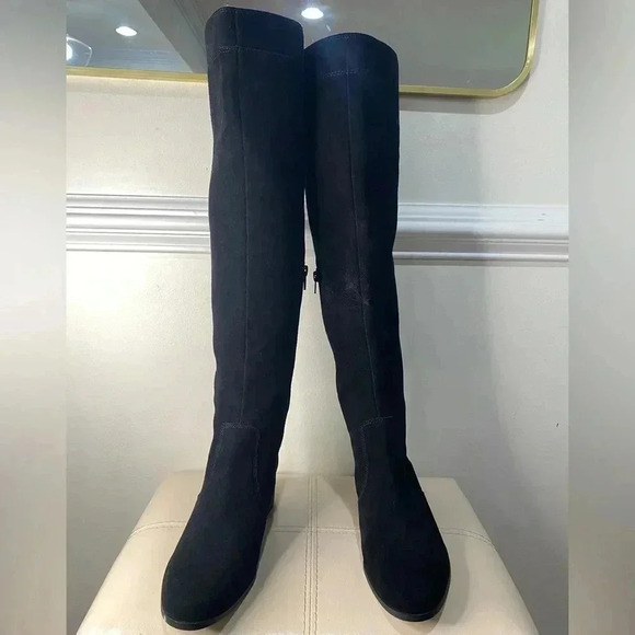Corso Como Over The Knee Black  Boots Sz 8M - Picture 9 of 13